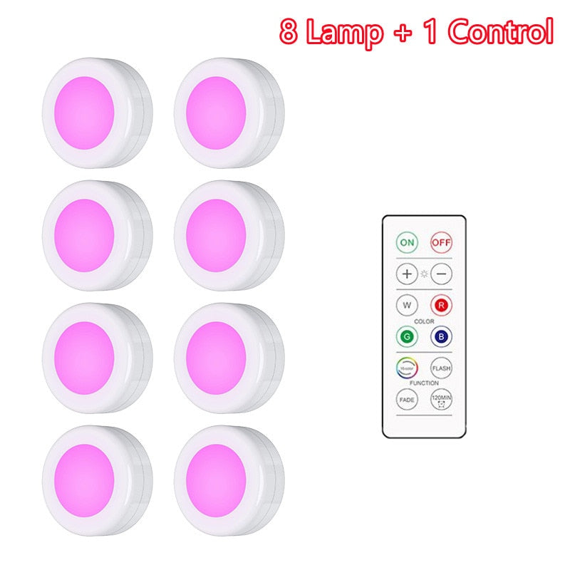 Lâmpada de Led com Controle Remoto.